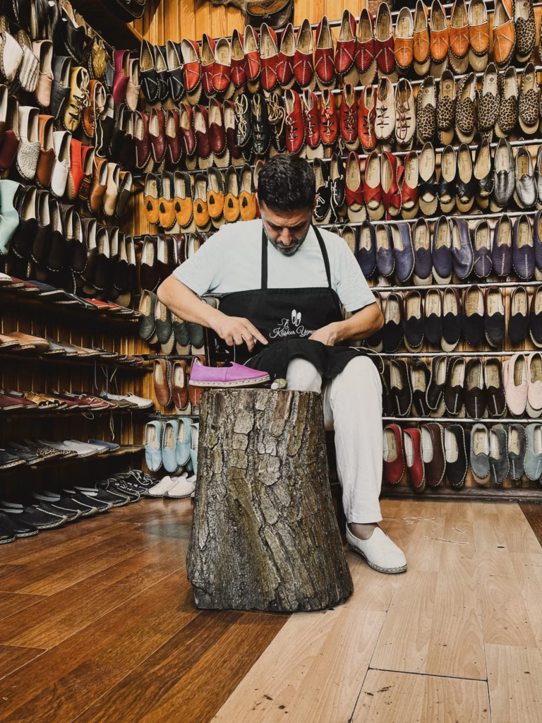 Maßschuhe von Hand gefertigt